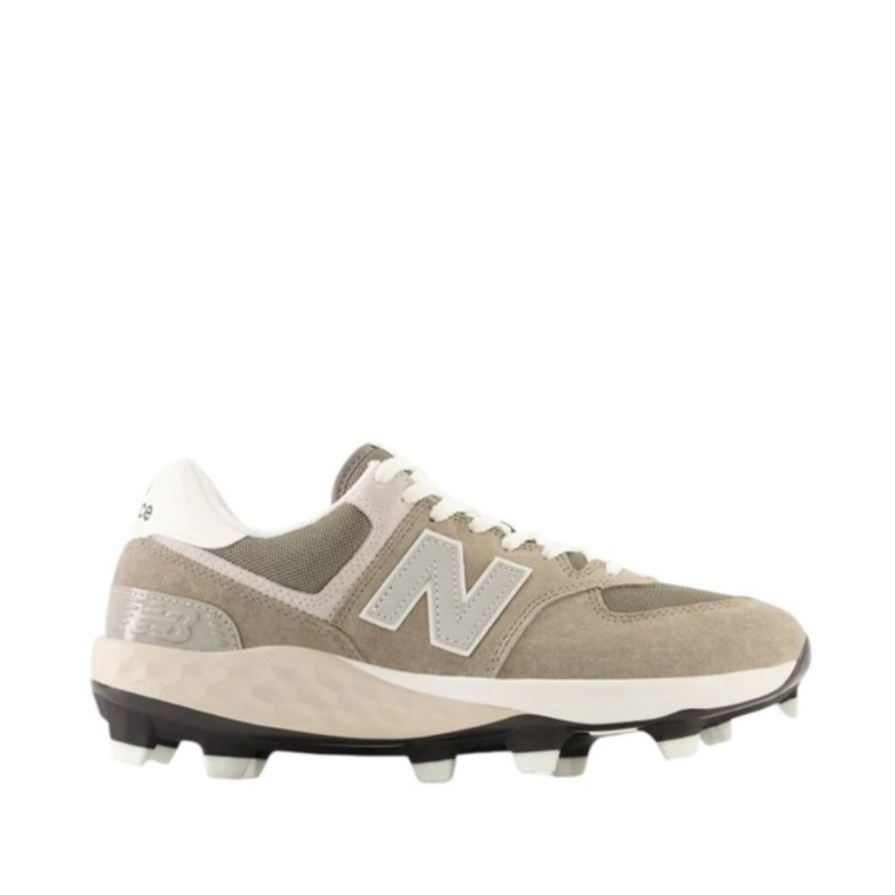 NEW* New Balance Gray Fresh Foam x 574 Metal Baseball Cleats Size 8 W / 6.5 M
